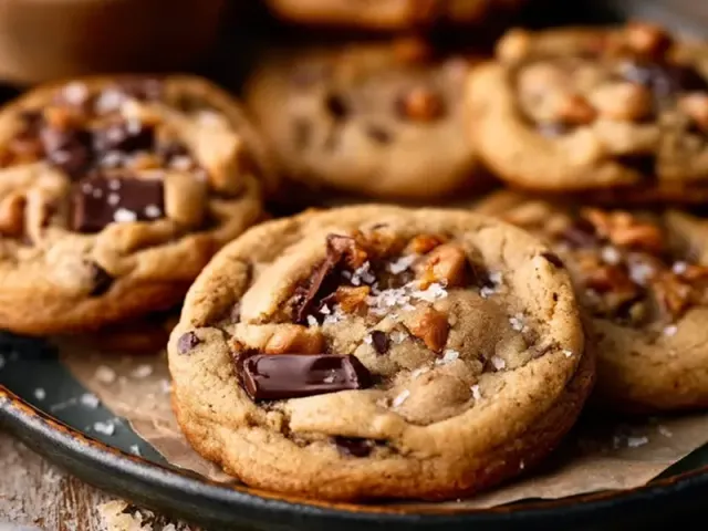 Bakery-Quality Chocolate Chip Pretzel Cookies at Home