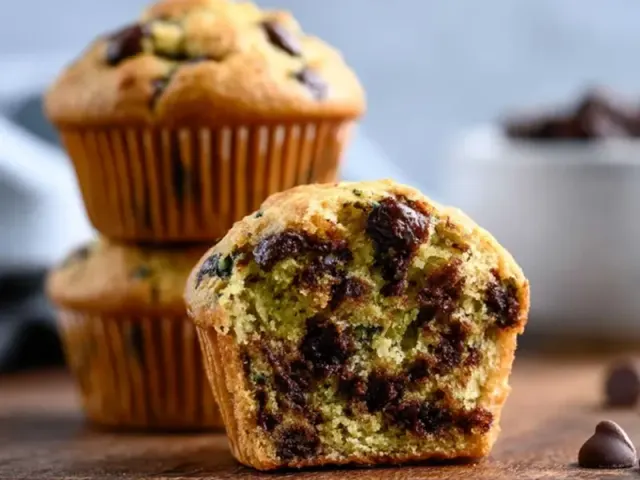 Bakery-Quality Chocolate Chip Zucchini Muffins at Home