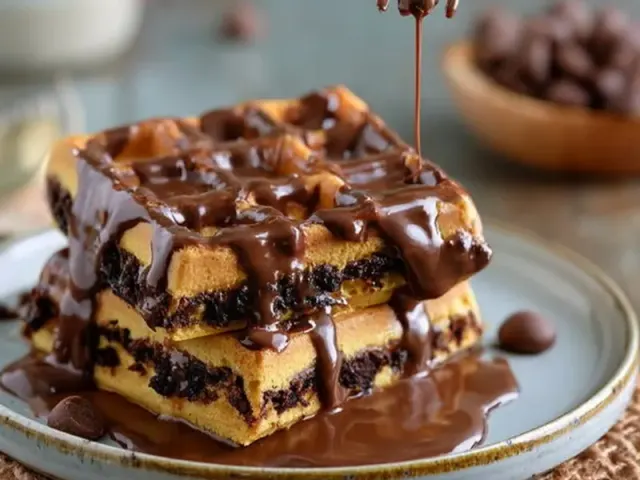 Chocolate Chip Waffles: 5-Minute Hack for Camp Stove Breakfast