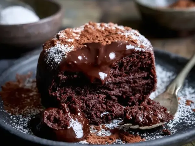 Chocolate Molten Cake: Broke Pinterest