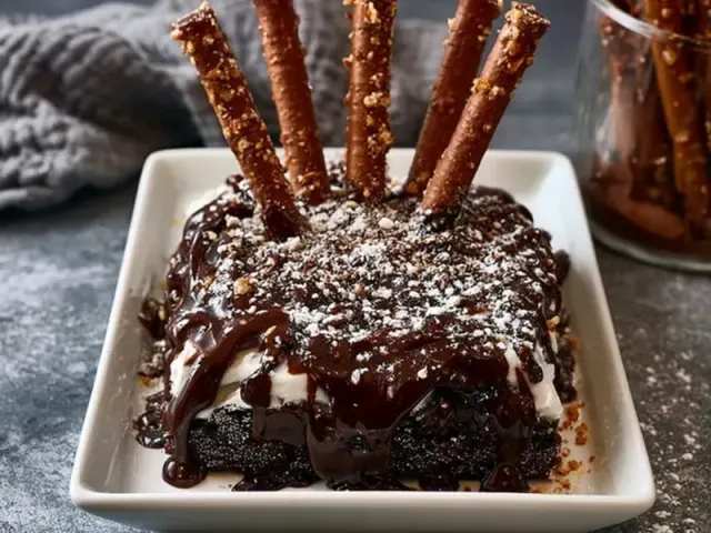 Chocolate Pretzel Rods: 5-Minute Hack