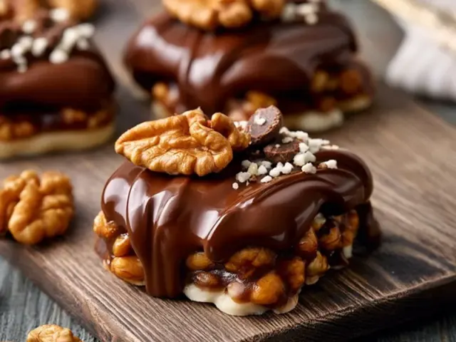 Chocolate Turtles Candy for Camping: No-Melt Trick
