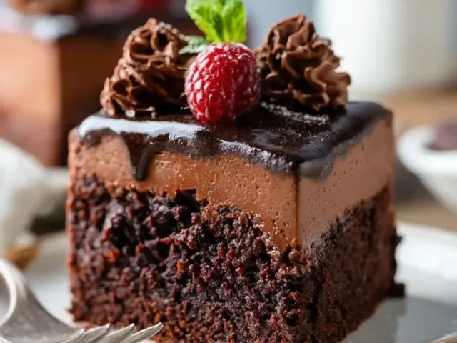 No Bake Chocolate Cheesecake Camping Dessert