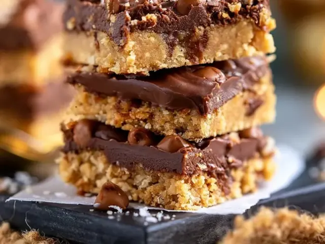 No Bake Chocolate Oat Bars: Broke Pinterest Fix